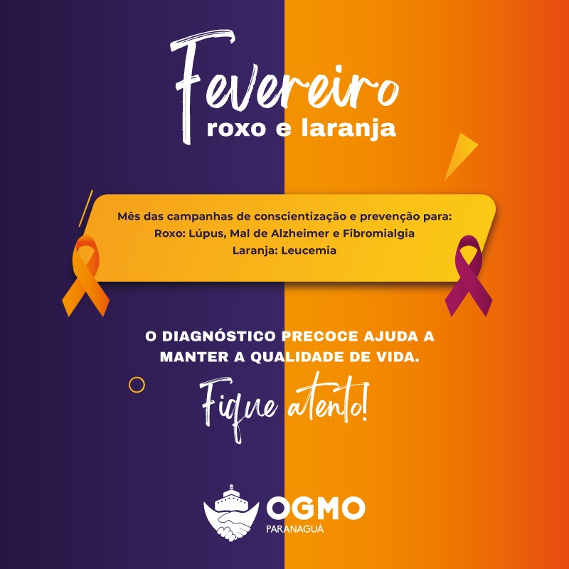 Fevereiro Roxo Laranja